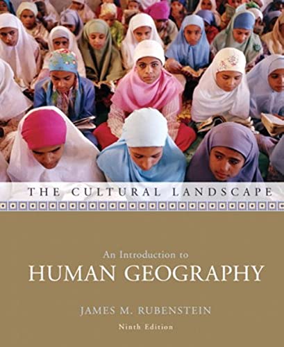 Stock image for The Cultural Landscape: An Introduction to Human Geography for sale by Hippo Books