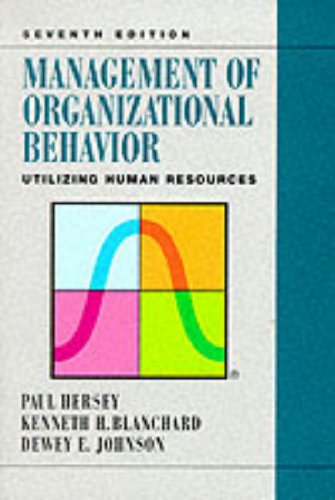 Imagen de archivo de Management of Organizational Behavior: Utilizing Human Resources (7th Edition) a la venta por Wonder Book