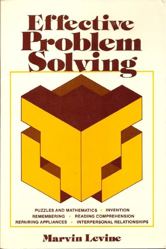 9780132448239: Effective Problem Solving