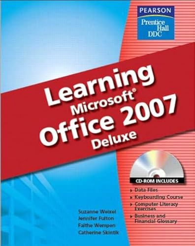 9780132448598: Learning Microsoft Office 2007 Deluxe