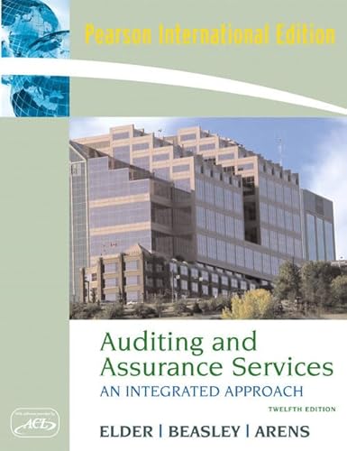 9780132452250: Auditing and Assurance Services: An Intergrated Approach and ACL Software: International Edition
