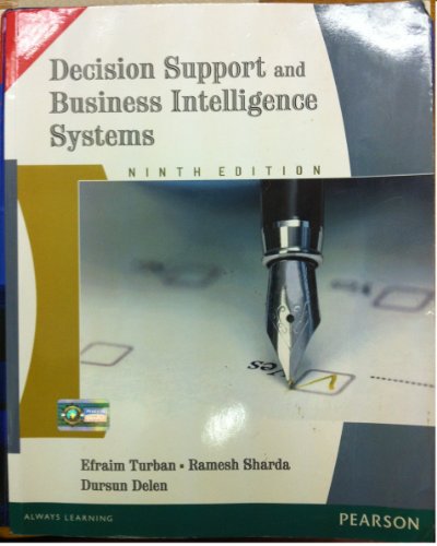 Beispielbild fr Decision Support and Business Intelligence Systems zum Verkauf von medimops