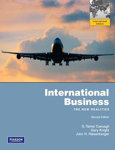 Beispielbild fr International Business: International Version: The New Realities zum Verkauf von medimops