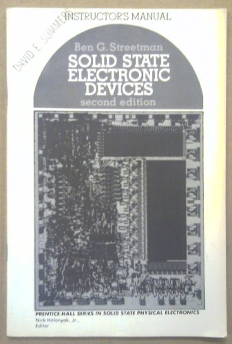 9780132454797: Solid State Electronic Devices:International Edition