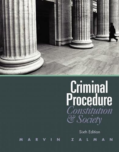 9780132457613: Criminal Procedure