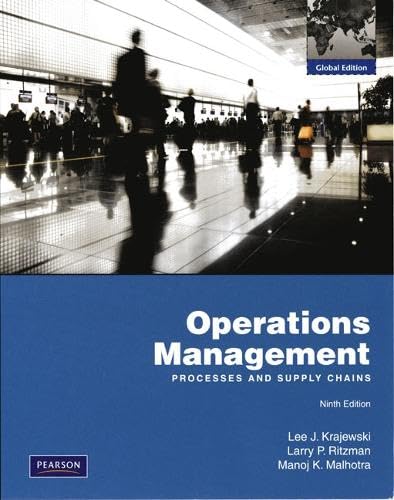 9780132458917: Operations Management: Global Edition