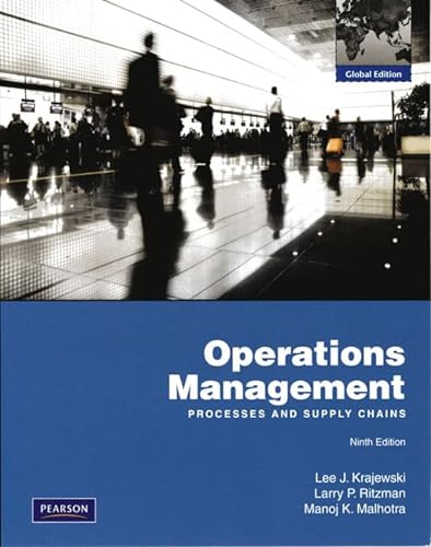 9780132458917: Operations Management: Global Edition