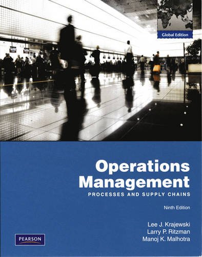 9780132458917: Operations Management: International Version