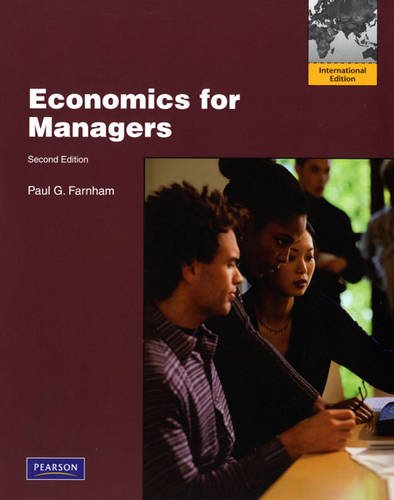 Imagen de archivo de Economics for Managers: International Edition a la venta por Buchpark