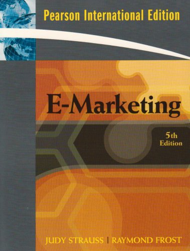 Stock image for E-Marketing: International Edition. 5th edition for sale by Cambridge Rare Books