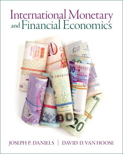 Imagen de archivo de International Monetary & Financial Economics (Pearson Series in Economics) a la venta por SecondSale