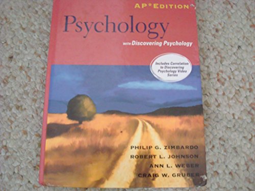 Imagen de archivo de Psychology: AP Edition with Discovering Psychology a la venta por Ergodebooks