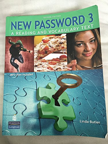 Imagen de archivo de New Password 3 Vol. 3 : A Reading and Vocabulary Text (with MP3 Audio CD-ROM) a la venta por Better World Books