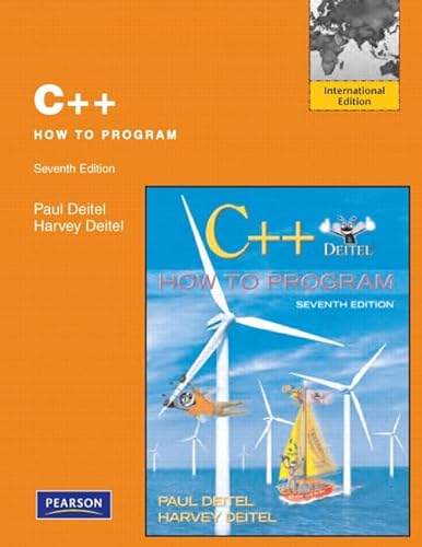 9780132465403: C++ How to Program: International Edition