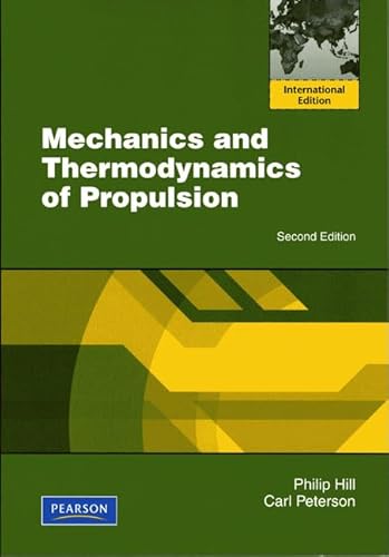 9780201146592 Mechanics And Thermodynamics Of Propulsion