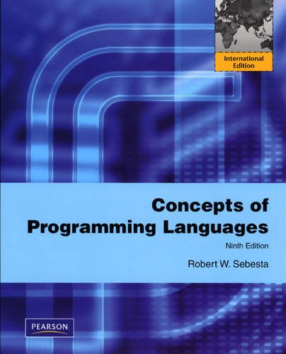 9780132465588: Concepts of Programming Languages: International Edition