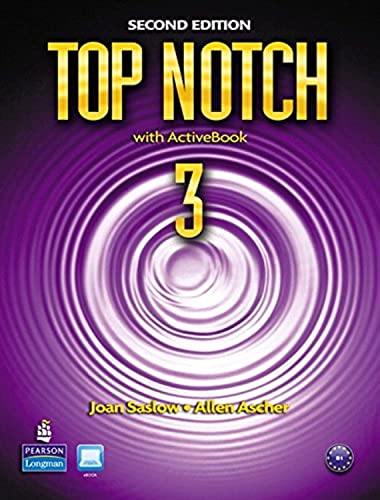 Imagen de archivo de Top Notch 3 with ActiveBook a la venta por Better World Books