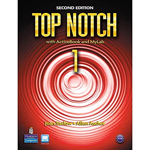 Imagen de archivo de Top Notch 1 with ActiveBook and MyLab English a la venta por Zoom Books Company