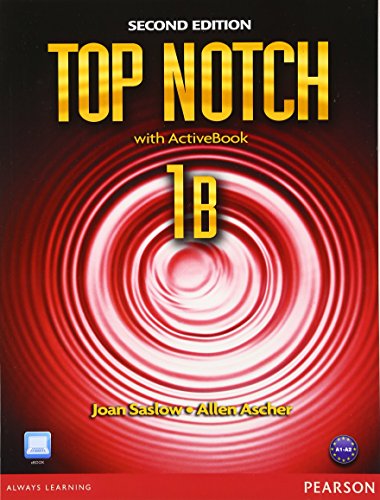 Imagen de archivo de Top Notch 1B Split: Student Book with ActiveBook and Workbook a la venta por HPB-Red