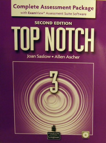 9780132470711: Top Notch 3 Complete Assessment Package with ExamView