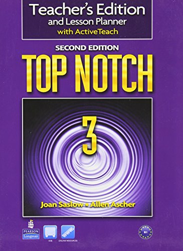 top notch tb w/dvd 3 2e (9780132470735) by SASLOW, ASCHER