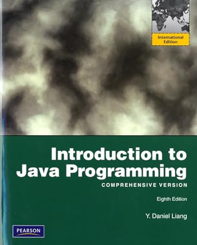 Beispielbild fr Introduction to Java Programming Comprehensive zum Verkauf von Buchpark