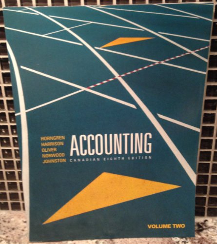 9780132473057: Accounting, Volume 2, Canadian Eighth Edition with MyAccountingLab (8th Edition)