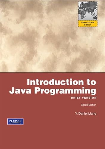 Stock image for Introduction to Java Programming, Brief: International Edition for sale by Anybook.com