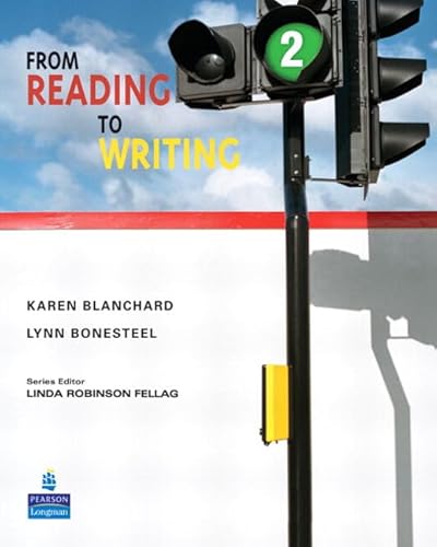 9780132474030: From Reading to Writing 2