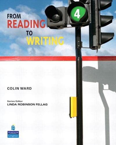 9780132474061: From Reading to Writing 4