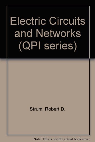 Stock image for Electric circuits and networks (QPI series) for sale by Phatpocket Limited