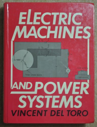 Stock image for Electric Machines and Power Systems for sale by HPB-Red