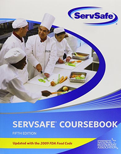 Servsafe Coursebook with Paper/Pencil Answer Sheet Update with 2009 FDA Food Code and Foodsafetyprep Powered by Servsafe -- Access Card Package (9780132488075) by National Restaurant Association, Association Solutions; Association, National Restaurant; National Restaurant Association