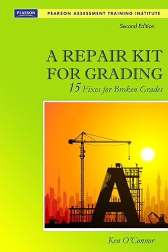 Stock image for REPAIR KIT FOR GRADING 248863 (Assessment Training Institute, Inc.) for sale by Zoom Books Company