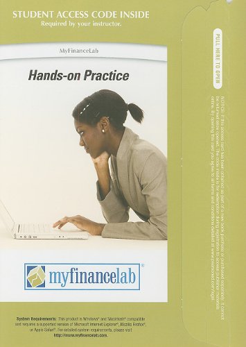 Myfinancelab Student Access Kit Passcode: Hands on Practice (9780132491075) by Keown, Arthur J.