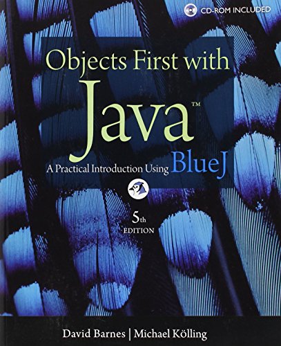 Stock image for Objects First with Java: A Practical Introduction Using BlueJ for sale by BookHolders