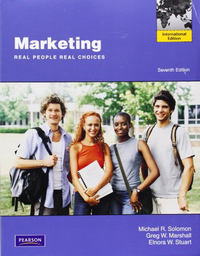 Beispielbild fr Marketing: Real People, Real Choices: International Edition zum Verkauf von Ammareal