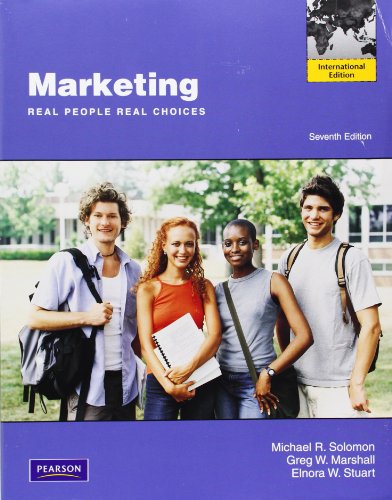 Imagen de archivo de Marketing: Real People, Real Choices: International Edition a la venta por Ammareal