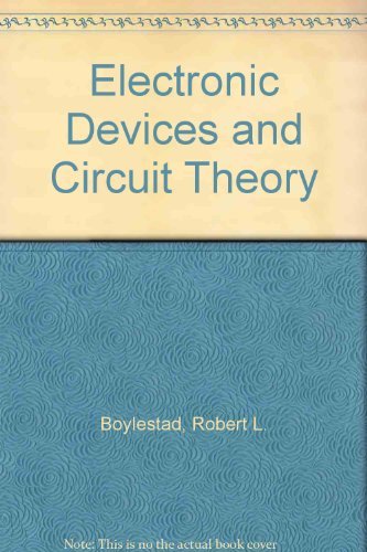 Stock image for Electronic Devices and Circuit Theory for sale by Anybook.com