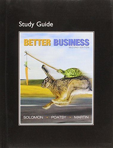 9780132496759: Study Guide for Better Business