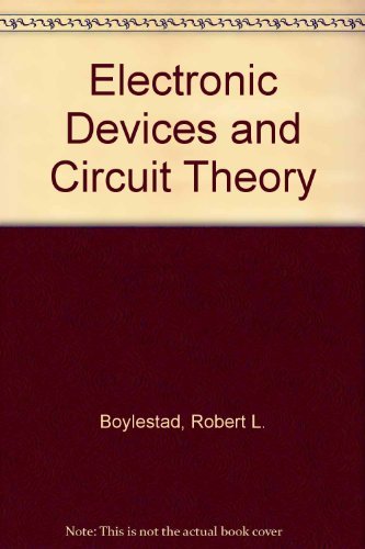 Beispielbild fr Electronic devices and circuit theory zum Verkauf von Wonder Book