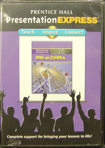 Stock image for PRENTICE HALL MATH PRE-ALGEBRA PRESENTATION EXPRESS CD 2007C for sale by Iridium_Books
