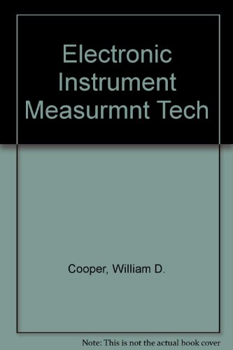 9780132507622: Electronic Instrument Measurmnt Tech