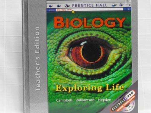 Imagen de archivo de Biology - Exploring Life (Teacher's Edition) ; 9780132508834 ; 0132508834 a la venta por APlus Textbooks
