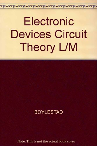 Imagen de archivo de Electronic Devices Circuit Theory L/M a la venta por HPB-Red