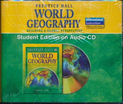 9780132514439: World Geography Student Edition on Audio CD