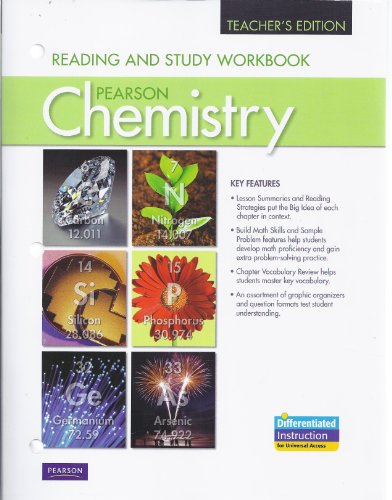 9780132525893: Reading and Study Workbook for Chemistry Teacher's Edition