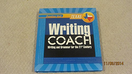 Beispielbild fr Writing Coach Writing and Grammer for the 21st Century (Texas Edition) zum Verkauf von Better World Books