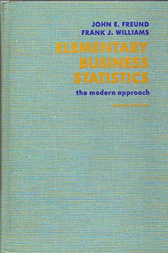 9780132530392: Elementary Business Statistics: The Modern Approach