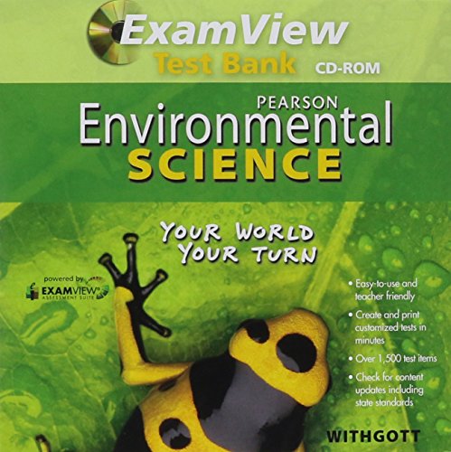 Beispielbild fr ENVIRONMENTAL SCIENCE 2011 EXAMVIEW COMPUTER TEST BANK GRADE 11 zum Verkauf von Iridium_Books